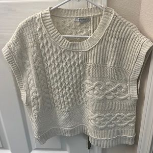 Madewell Sweater Vest - Cream